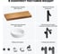 Комплект мебели для ванной комнаты Wellsee Genuine Tree с раковиной 201015917 8
