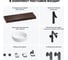 Комплект мебели для ванной комнаты с раковиной Wellsee Genuine Tree 201016057 8