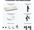 Комплект мебели для ванной комнаты с раковиной Wellsee Genuine Tree 201016237 8