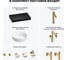 Комплект мебели для ванной комнаты с раковиной Wellsee Genuine Tree 201015738 8