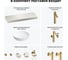 Комплект мебели для ванной комнаты с раковиной Wellsee Genuine Tree 201016478 8
