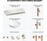 Комплект мебели для ванной комнаты с раковиной Wellsee Genuine Tree 201016359 8
