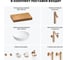 Комплект мебели для ванной комнаты Wellsee Genuine Tree с раковиной 201016159 8