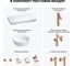 Комплект мебели для ванной комнаты с раковиной Wellsee Genuine Tree 201015839 8