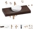Комплект мебели для ванной комнаты с раковиной Wellsee Genuine Tree 201016299 1