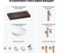 Комплект мебели для ванной комнаты с раковиной Wellsee Genuine Tree 201016299 8