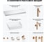 Комплект мебели для ванной комнаты с раковиной Wellsee Genuine Tree 201017639 8