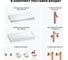Комплект мебели для ванной комнаты с раковиной Wellsee Genuine Tree 201017759 8