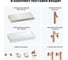 Комплект мебели для ванной комнаты с раковиной Wellsee Genuine Tree 201017679 8