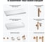 Комплект мебели для ванной комнаты Wellsee Genuine Tree с раковиной 201017879 8