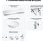 Комплект мебели для ванной комнаты Wellsee Genuine Tree с раковиной 201016566 8
