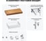 Комплект мебели для ванной комнаты с раковиной Wellsee Genuine Tree 201016961 8