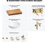Комплект мебели для ванной комнаты Wellsee Genuine Tree с раковиной 201016168 8