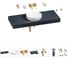 Комплект мебели для ванной комнаты с раковиной Wellsee Genuine Tree 201016388 1