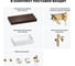 Комплект мебели для ванной комнаты с раковиной Wellsee Genuine Tree 201016978 8
