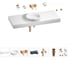 Комплект мебели для ванной комнаты Wellsee Genuine Tree с раковиной 201015969 1