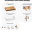 Комплект мебели для ванной комнаты с раковиной Wellsee Genuine Tree 201016874 8