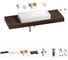 Комплект мебели для ванной комнаты с раковиной Wellsee Genuine Tree 201017989 1