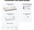 Комплект мебели для ванной комнаты с раковиной Wellsee Genuine Tree 201016935 8