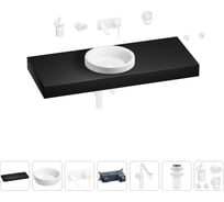 Комплект мебели для ванной комнаты Wellsee Genuine Tree с раковиной 201015990