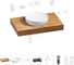 Комплект мебели для ванной комнаты Wellsee Genuine Tree с раковиной 201016170 1