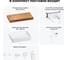 Комплект мебели для ванной комнаты с раковиной Wellsee Genuine Tree 201017370 8
