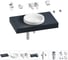 Комплект мебели для ванной комнаты Wellsee Genuine Tree с раковиной 201015661 1