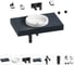 Комплект мебели для ванной комнаты Wellsee Genuine Tree с раковиной 201015662 1