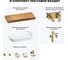 Комплект мебели для ванной комнаты Wellsee Genuine Tree с раковиной 201014303 8