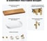 Комплект мебели для ванной комнаты с раковиной Wellsee Genuine Tree 201014423 8