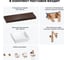 Комплект мебели для ванной комнаты Wellsee Genuine Tree с раковиной 201015584 8