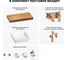 Комплект мебели для ванной комнаты Wellsee Genuine Tree с раковиной 201015324 8