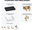 Комплект мебели для ванной комнаты Wellsee Genuine Tree с раковиной 201015263 8