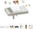Комплект мебели для ванной комнаты Wellsee Genuine Tree с раковиной 201015164 1
