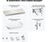 Комплект мебели для ванной комнаты с раковиной Wellsee Genuine Tree 201014266 8