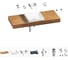 Комплект мебели для ванной комнаты Wellsee Genuine Tree с раковиной 201015446 1