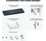 Комплект мебели для ванной комнаты Wellsee Genuine Tree с раковиной 201015546 8