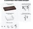 Комплект мебели для ванной комнаты Wellsee Genuine Tree с раковиной 201015346 8