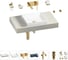 Комплект мебели для ванной комнаты Wellsee Genuine Tree с раковиной 201015168 1