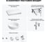 Комплект мебели для ванной комнаты Wellsee Genuine Tree с раковиной 201015726 8