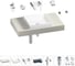 Комплект мебели для ванной комнаты Wellsee Genuine Tree с раковиной 201015166 1