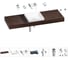 Комплект мебели для ванной комнаты Wellsee Genuine Tree с раковиной 201015586 1