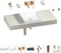 Комплект мебели для ванной комнаты Wellsee Genuine Tree с раковиной 201015289 1