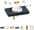 Комплект мебели для ванной комнаты Wellsee Genuine Tree с раковиной 201015668 1