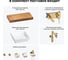 Комплект мебели для ванной комнаты Wellsee Genuine Tree с раковиной 201015328 8