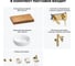 Комплект мебели для ванной комнаты Wellsee Genuine Tree с раковиной 201015688 8