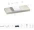 Комплект мебели для ванной комнаты Wellsee Genuine Tree с раковиной 201015410 1