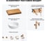 Комплект мебели для ванной комнаты Wellsee Genuine Tree с раковиной 201015689 8