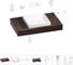 Комплект мебели для ванной комнаты Wellsee Genuine Tree с раковиной 201015230 1