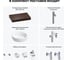 Комплект мебели для ванной комнаты с раковиной Wellsee Genuine Tree 201015691 8